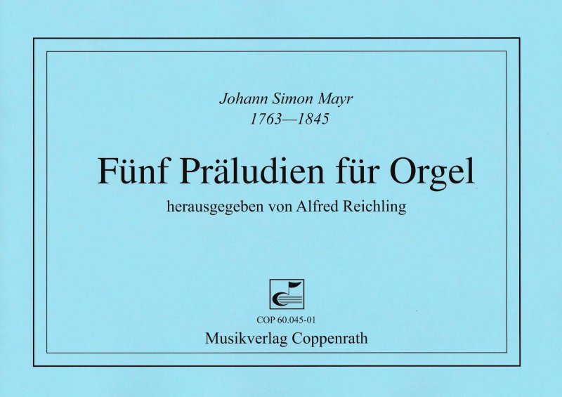 5 Präludien für Orgel